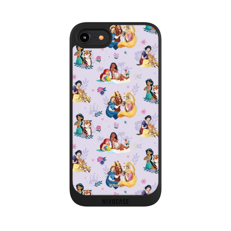 iPhone 7 NIVOpure Princess Floral Pattern Purple