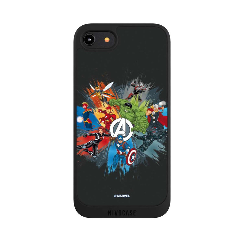 iPhone 7 NIVOpure Marvel's Avengers Black