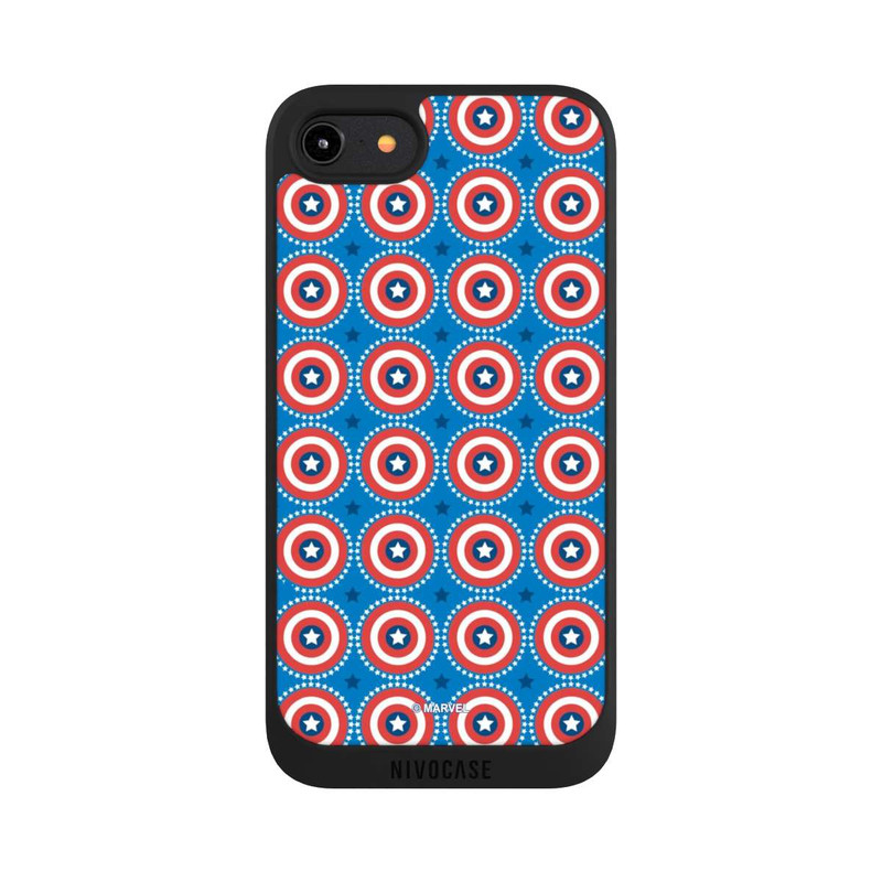 iPhone 7 NIVOpure Captain American Shield Pattern