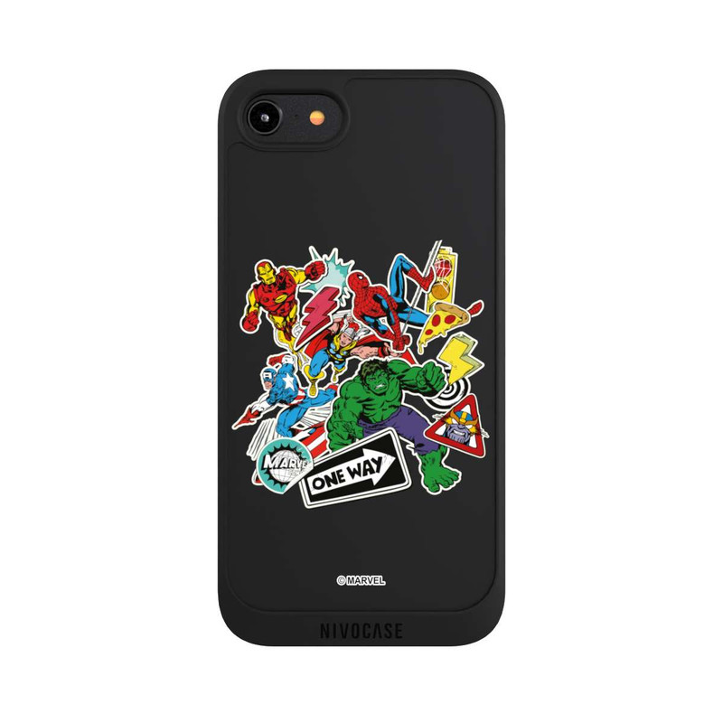 iPhone 7 NIVOpure Capitan American Shield Transparent