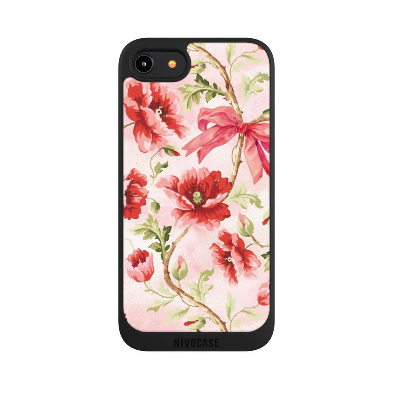 iPhone 7 NIVOpure Poppies Pattern Pink