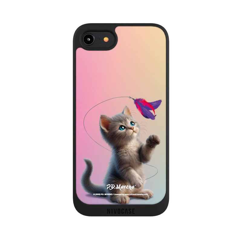 iPhone 7 NIVOpure Playing Cat with Feather