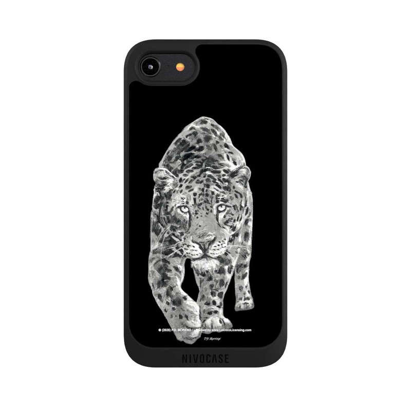 iPhone 7 NIVOpure Leopard Schwarz