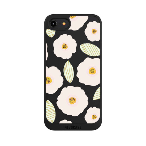 Apple iPhone 7 NIVOpure Simple Pastell Flowers Light Transparent