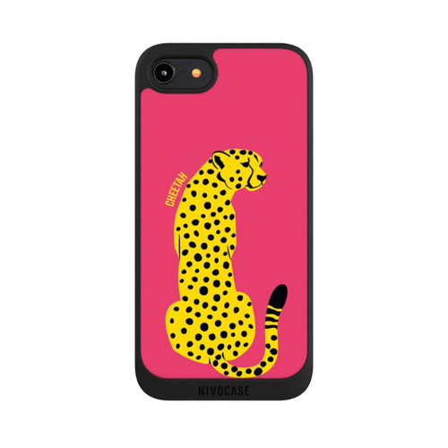 Apple iPhone 7 NIVOpure Colourful Yellow Cat
