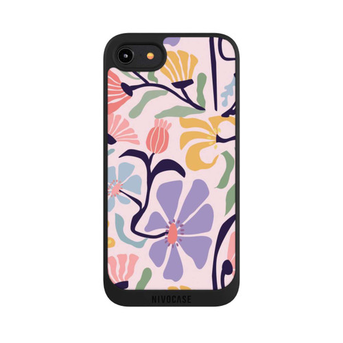 Apple iPhone 7 NIVOpure Flower Market Ibiza Pink