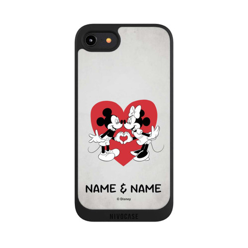 Apple iPhone 7 NIVOpure Minnie und Micky Personalisierbar