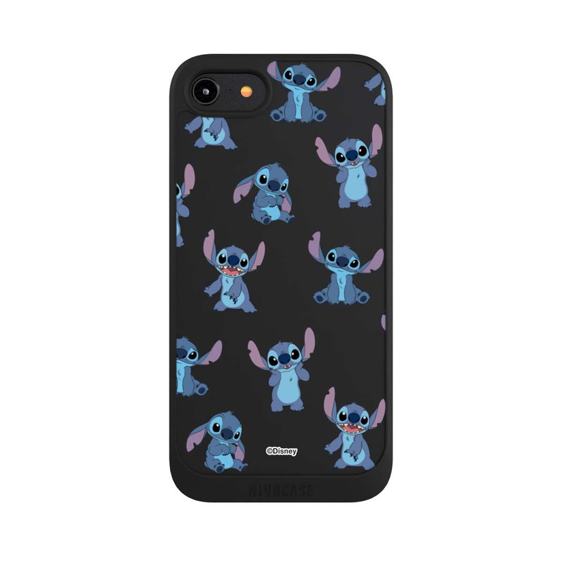 iPhone 7 NIVOpure Stitch Faces Pattern Transparent