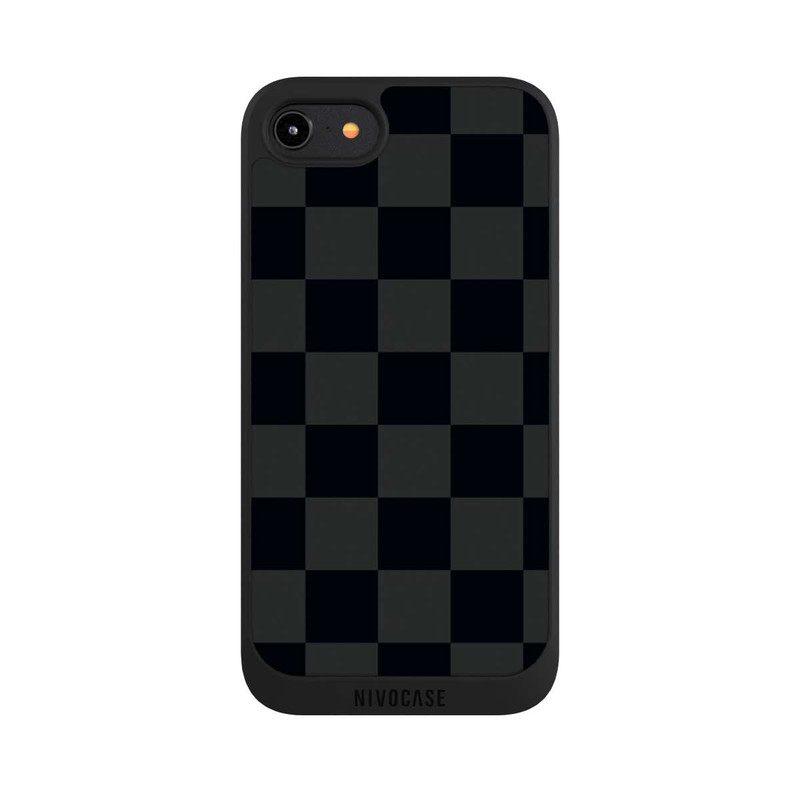 iPhone 7 NIVOpure Schachbrett Schwarz