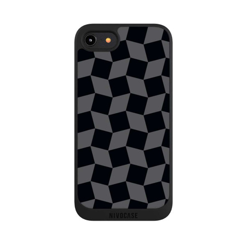 Apple iPhone 7 NIVOpure 3D Würfel-Muster Effektt