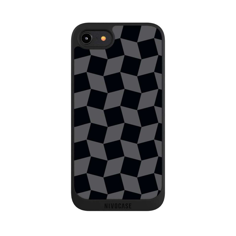 iPhone 7 NIVOpure 3D Würfel-Muster Effektt