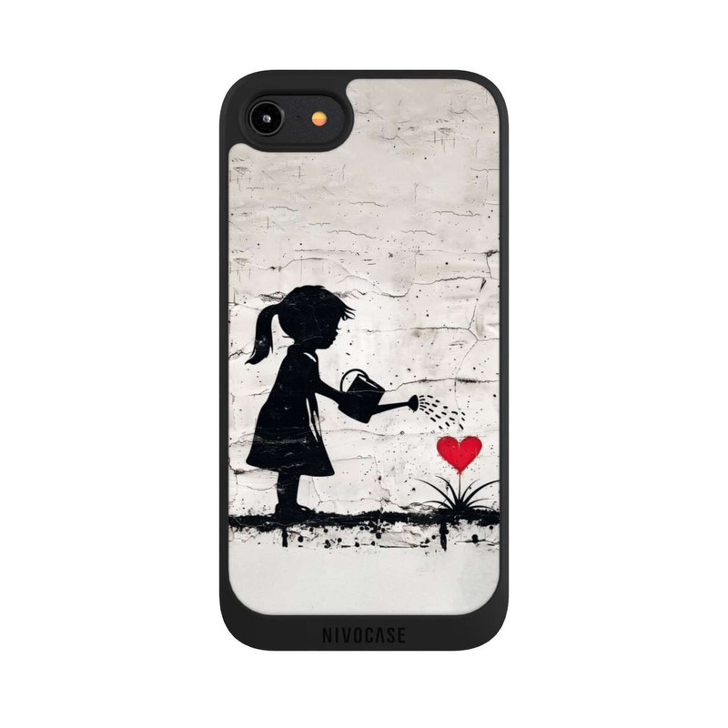 iPhone 7 NIVOpure Girl Watering Bunch of Flowers 