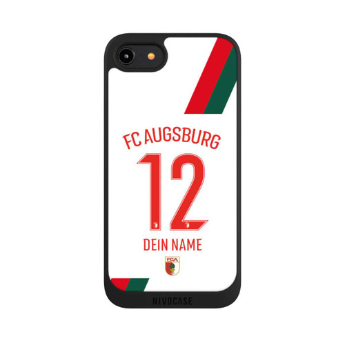 Apple iPhone 7 NIVOpure FC Augsburg Trikot Personalisierbar 25-26