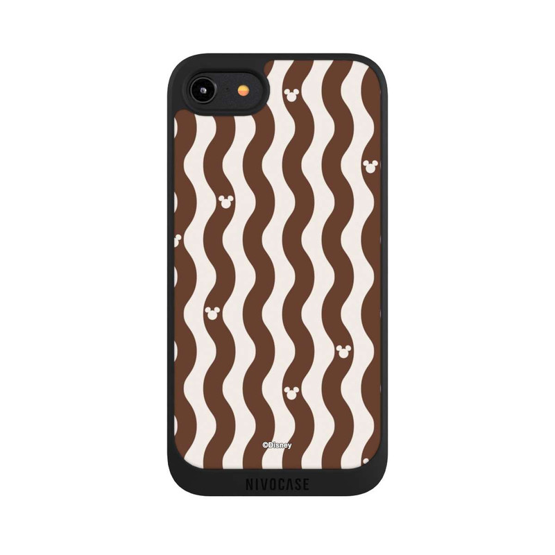 iPhone 7 NIVOpure Micky Muster Braune Wellen