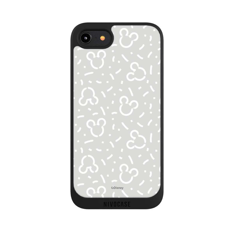 iPhone 7 NIVOpure Disney Mickey Icon Pattern Grey
