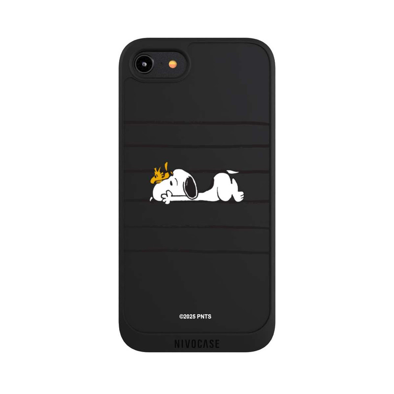 iPhone 7 NIVOpure Snoopy Woodstock Stripes Peanuts Transparent