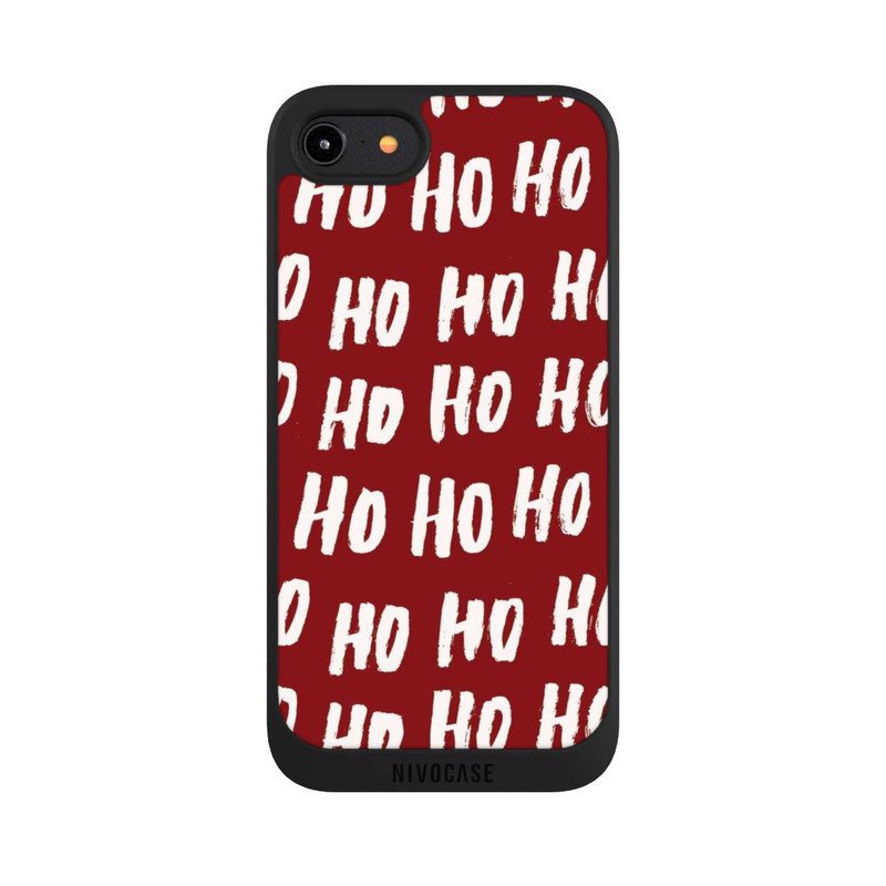iPhone 7 NIVOpure Ho Ho Ho Christmas Red Pattern