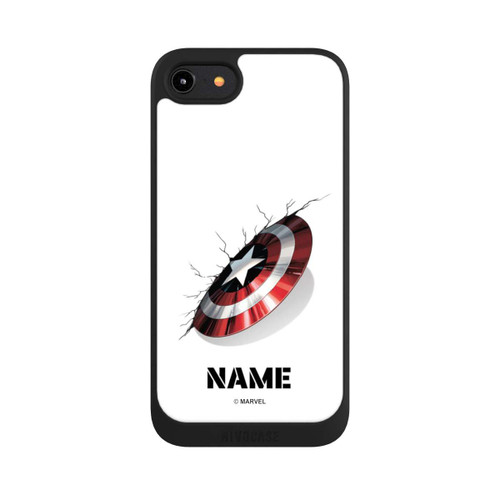 Apple iPhone 7 NIVOpure Captain America Shield Personalisierbar