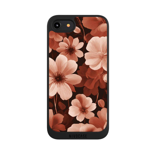 Apple iPhone 7 NIVOpure Rote Negativblumen mit KI