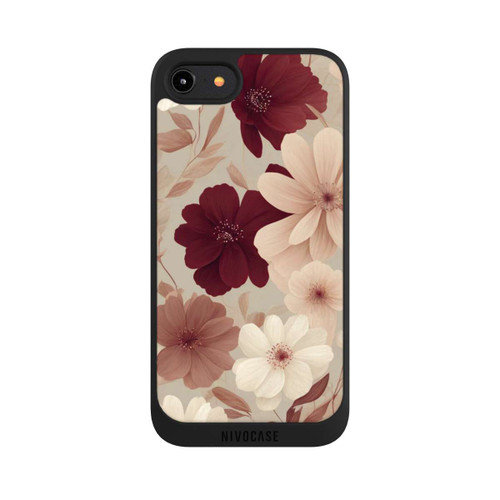 Apple iPhone 7 NIVOpure Romantische Pastellblumen mit KI