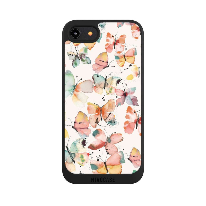 iPhone 7 NIVOpure Butterflies Watercolor Pattern