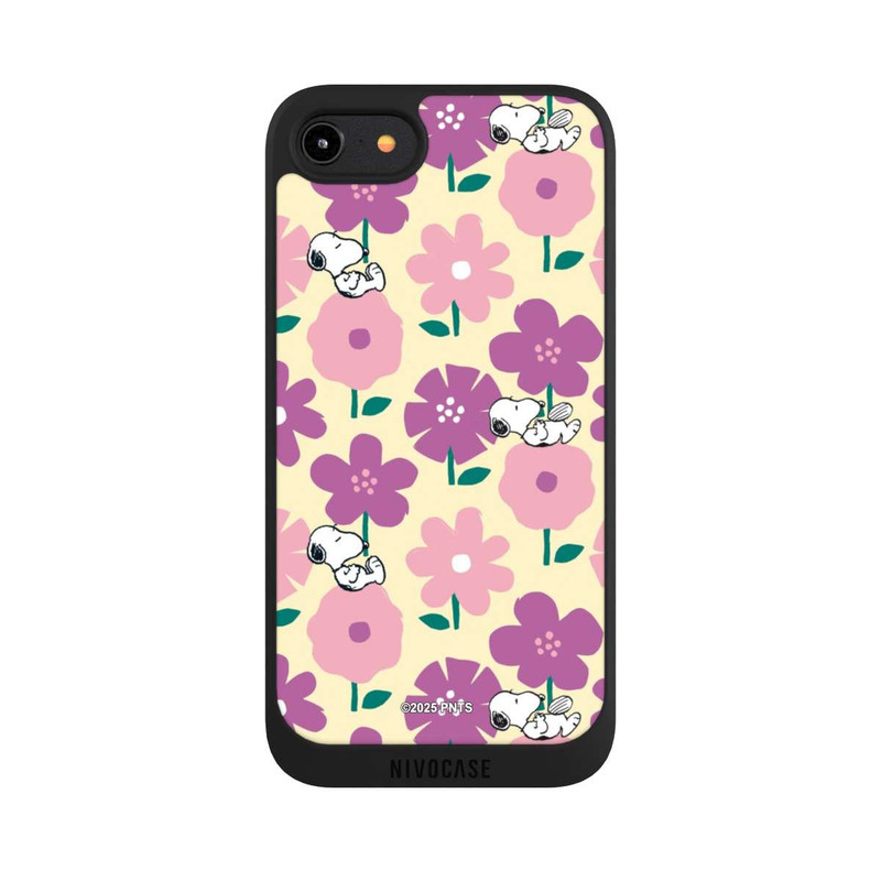 iPhone 7 NIVOpure Peanuts Flower Pattern Yellow