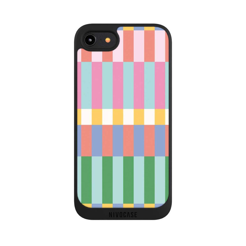 iPhone 7 NIVOpure Checked Theme Pastel