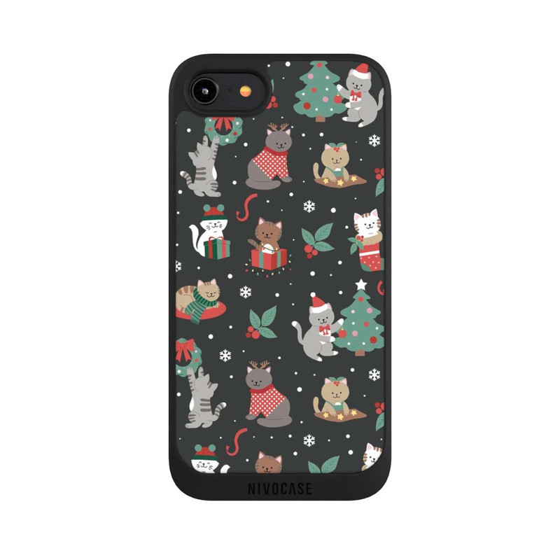 iPhone 7 NIVOpure Weihnachtliche Kätzchen
