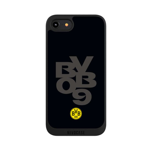 Apple iPhone 7 NIVOpure BVB09 Grau Schwarz