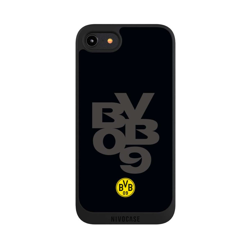 iPhone 7 NIVOpure BVB09 Grau Schwarz