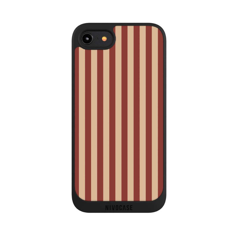 iPhone 7 NIVOpure Streifen Tan