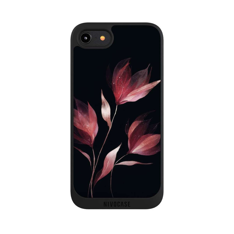 iPhone 7 NIVOpure Burgundy Bloom Negative