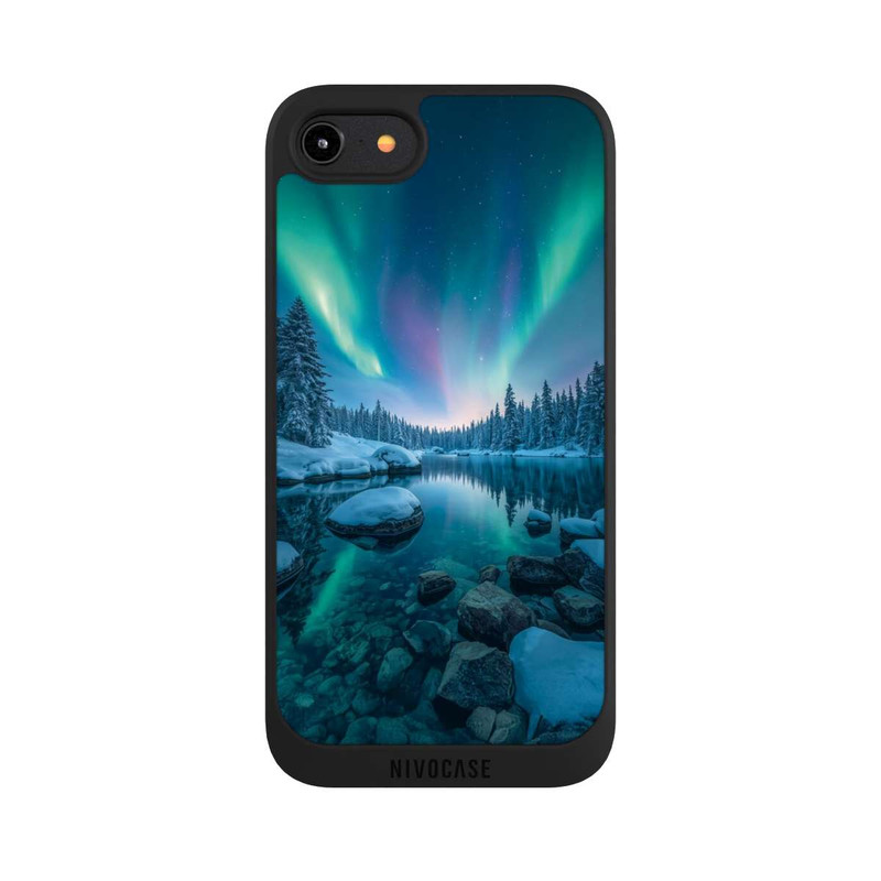 iPhone 7 NIVOpure Aurores boréales Briller avec IA