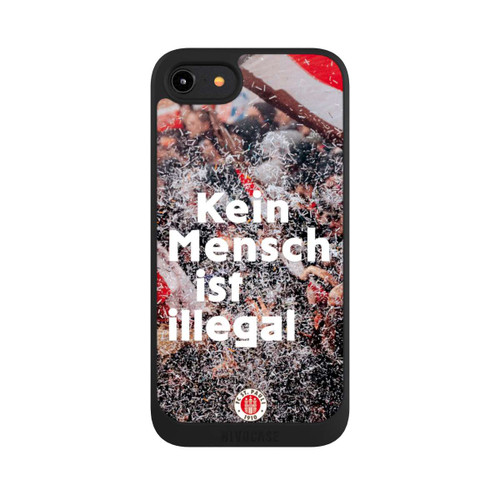 Apple iPhone 7 NIVOpure FC St. Pauli Kein Mensch ist illegal