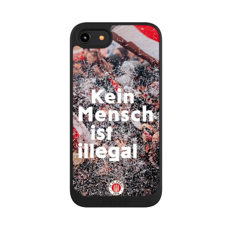 iPhone 7 NIVOpure FC St. Pauli Kein Mensch ist illegal