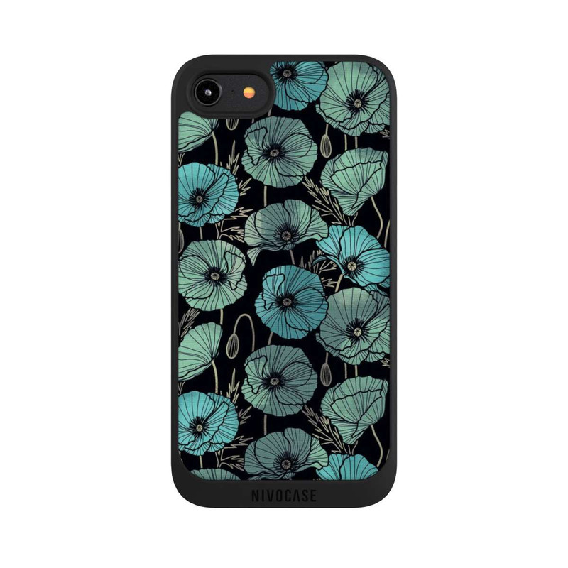 iPhone 7 NIVOpure Sommermohn Grün