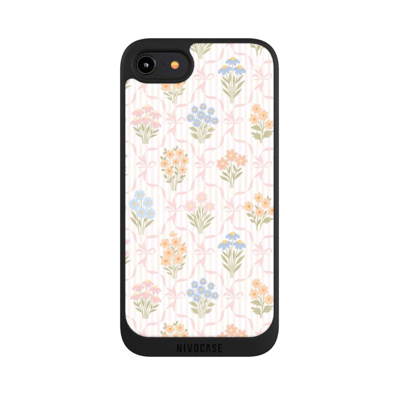 iPhone 7 NIVOpure Vintage Frühlingsblumenstrauß im Cottagecore Stil