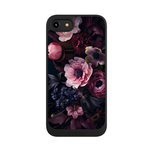 Apple iPhone 7 NIVOpure Rosa Blumenbild mit Pfingstrosen auf dunklem Hintergrund Mit KI