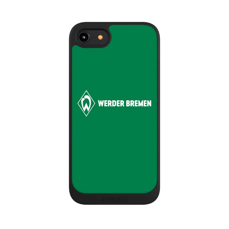 iPhone 7 NIVOpure Werder Bremen Schriftzug Raute Grün