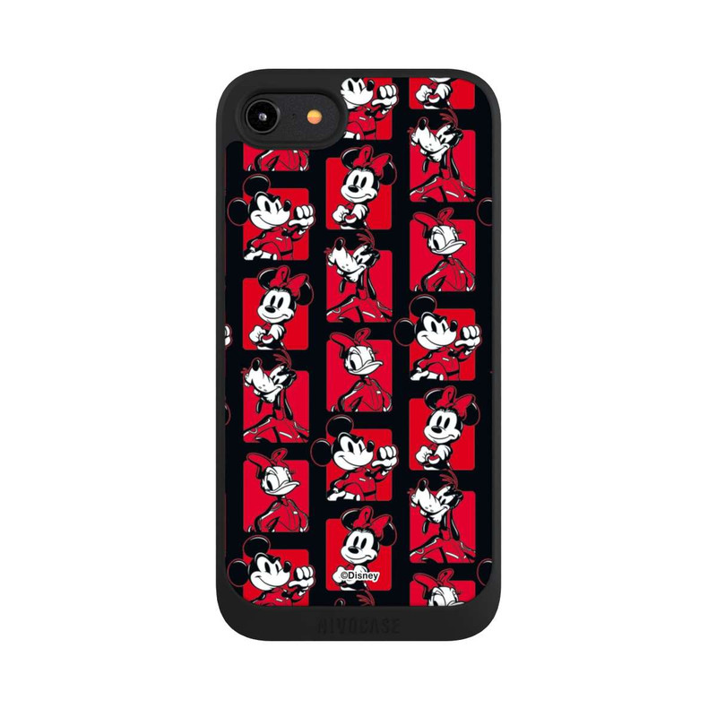 iPhone 7 NIVOpure Mickey Mouse Rally Pattern Red