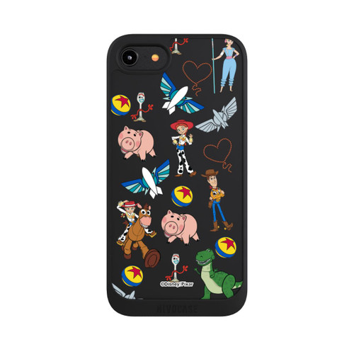 Apple iPhone 7 NIVOpure Toy Story 5 Hero Toys Pattern Transparent