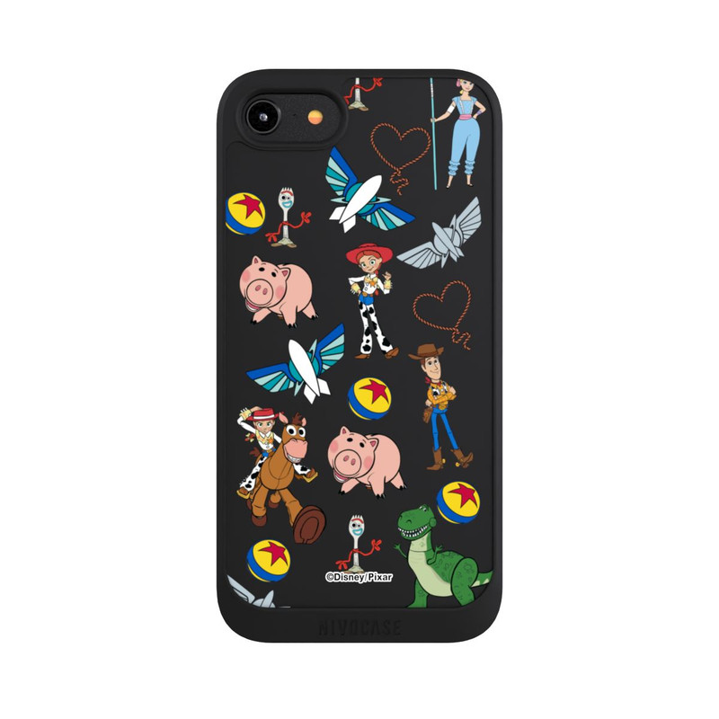 iPhone 7 NIVOpure Toy Story 5 Hero Toys Pattern Transparent