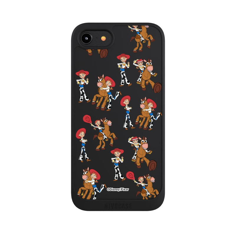 iPhone 7 NIVOpure Toy Story 5 Jessie Cowboy Pattern Transparent