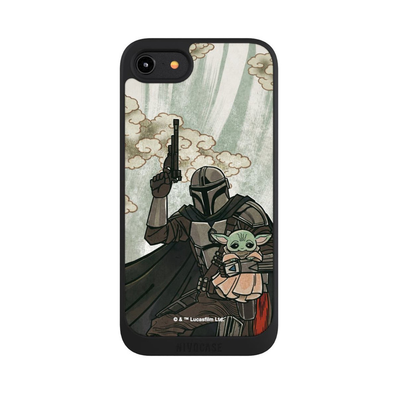 iPhone 7 NIVOpure Mandalorian and Child Japanese Style
