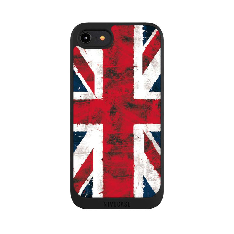 iPhone 8 NIVOpure Union Jack - Grunge