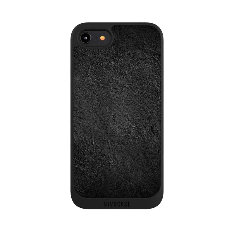iPhone 8 NIVOpure Mur en Béton Noir