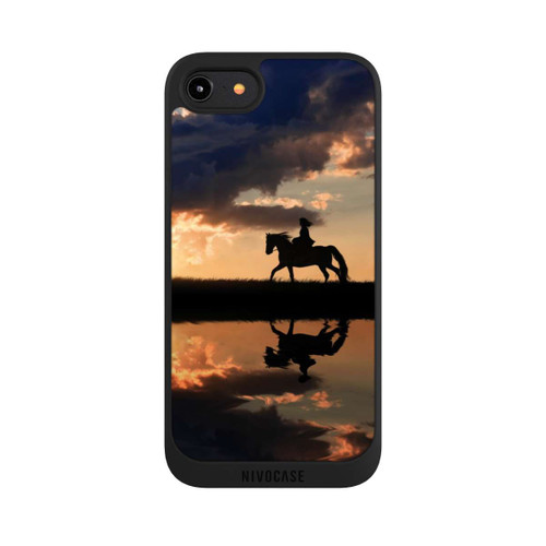 Apple iPhone 8 NIVOpure Ausritt im Sonnenuntergang