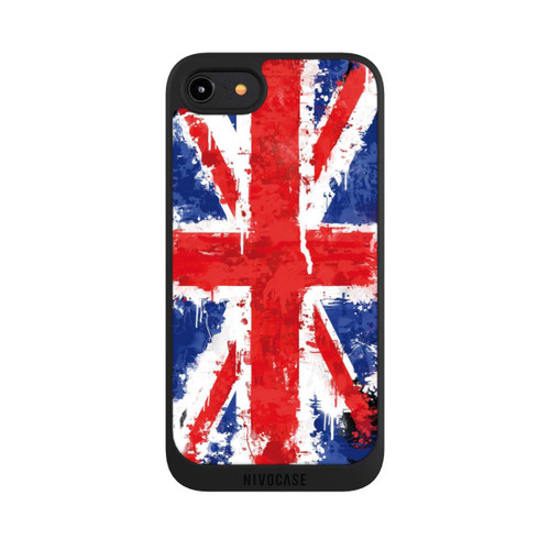 Apple iPhone 8 NIVOpure Union Jack Gouttes