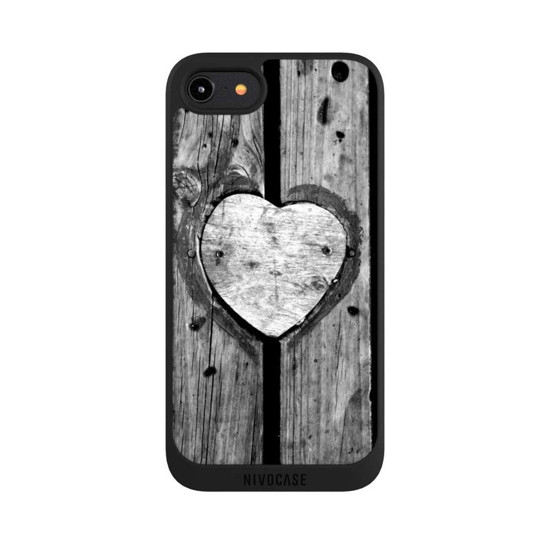 iPhone 8 NIVOpure Hölzernes Herz
