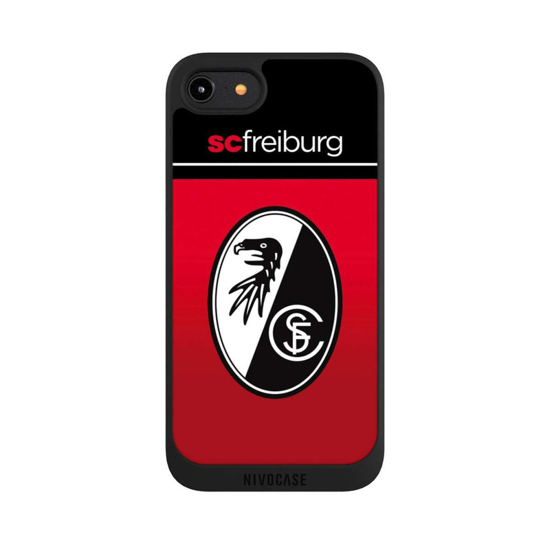iPhone 8 NIVOpure SC Freiburg - Schwarz Rot